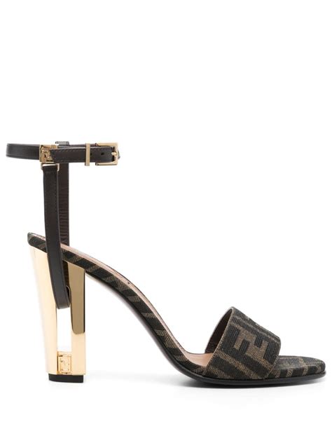 fendi monogram sandals